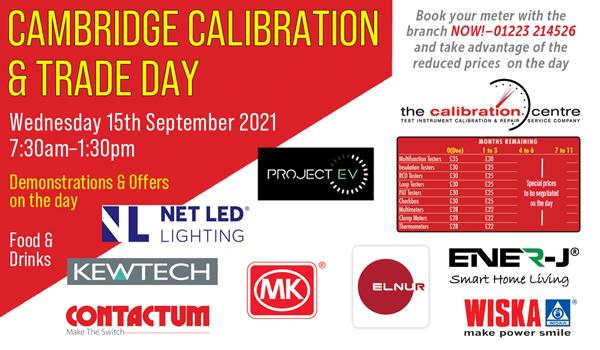 BEW Cambridge Trade & Calibration Day 15th September 2021